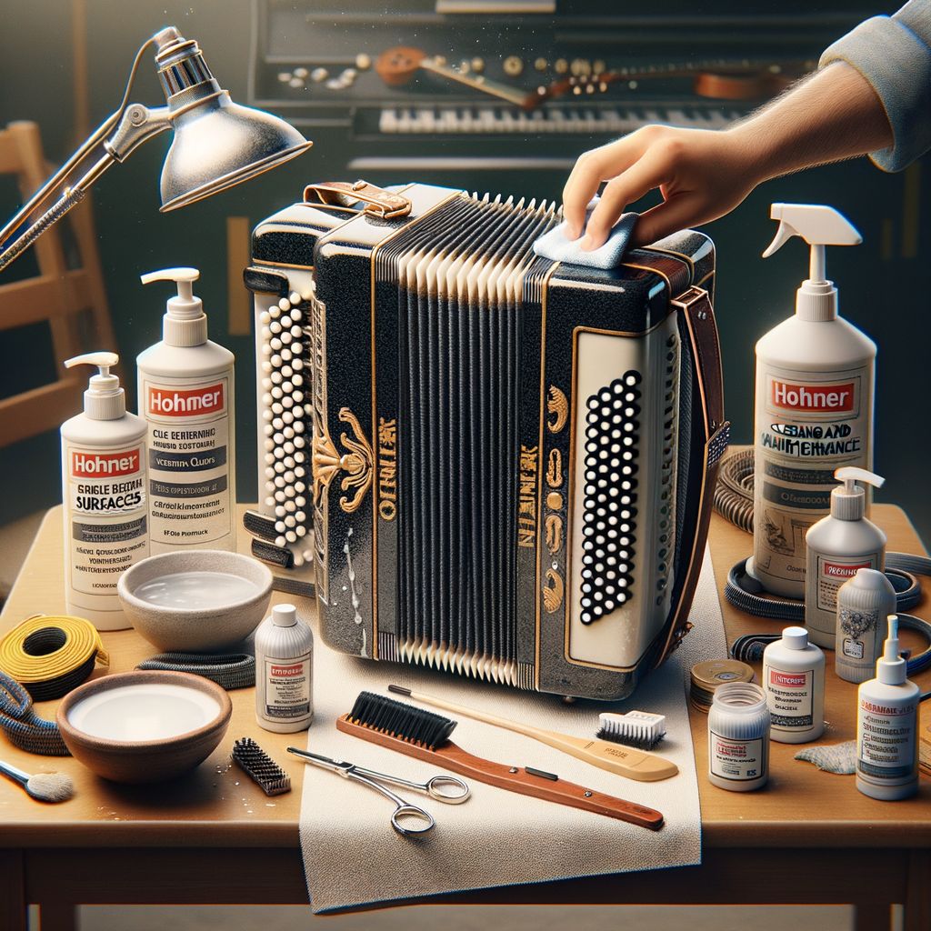 Reinigung der Außenoberflächen mit Hohner-Produkten